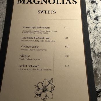 Magnolias - Menu - Tapas/Small Plates Near Me - Bay Shore, New York Magnolias - Menu - Tapas/Small Plates Near Me - Bay Shore, New York