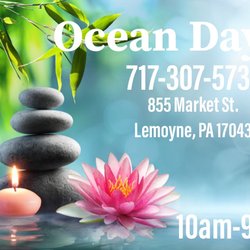 Ocean Day Spa - OPEN NOW!
717-307-5732
FREE HOT STONE TREATMENT w/ MASSAGE