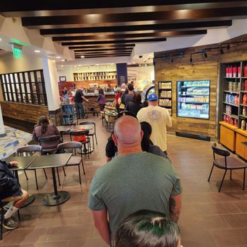 Starbucks - The 9:30am, Sunday morning coffee  line... - Coffee & Tea Near Me - Valley Center, California