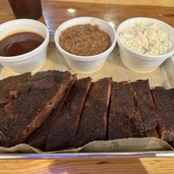 Red Shed Legendary BBQ - Food as served.