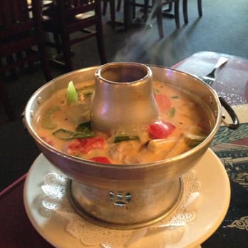 Thai Gardens - Large Tom Kah Vegetable Soup. Served with unlimited white rice. This is the best vegan soup I've ever had. - Thai Near Me - Fort Myers, Florida Thai Gardens - Large Tom Kah Vegetable Soup. Served with unlimited white rice. This is the best vegan soup I've ever had. - Thai Near Me - Fort Myers, Florida