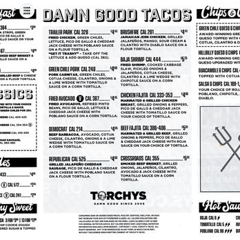 Torchy's Tacos - Current Menu - Tacos Near Me - Olathe, Kansas