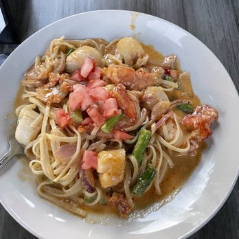 Fanizzi's - Cajun seafood alfredo - New American Near Me - Provincetown, Massachusetts Fanizzi's - Cajun seafood alfredo - New American Near Me - Provincetown, Massachusetts