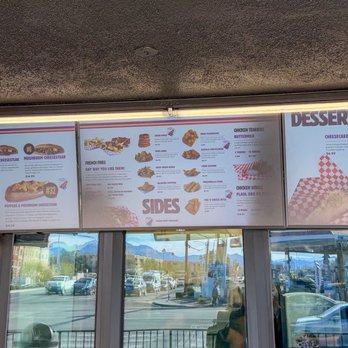 Pride of Philly Steaks - Menu as of 03/26 (1/2) - Sandwiches Near Me - Las Vegas, Nevada Pride of Philly Steaks - Menu as of 03/26 (1/2) - Sandwiches Near Me - Las Vegas, Nevada