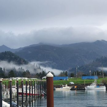 Harborview Inn & RV Park - The view outside our window - Hotels Near Me - Garibaldi, Oregon