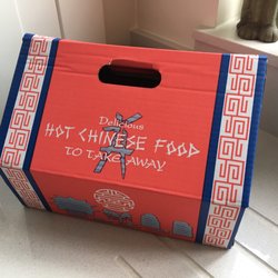 Pagoda Peking Restaurant - Loved the box, but the food was even better!