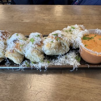 Third Proof Pizzeria - Love the fresh cheese addition on the garlic knots and yay vodka sauce - Pizza Near Me - Pine Brook, New Jersey