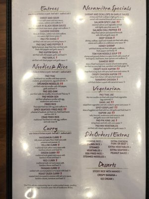 Menu photo 6 Neramitra Thai Cuisine Arlington, VA Menu photo 6 Neramitra Thai Cuisine Arlington, VA