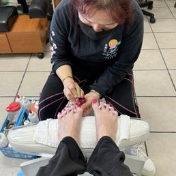 Spa pedicure