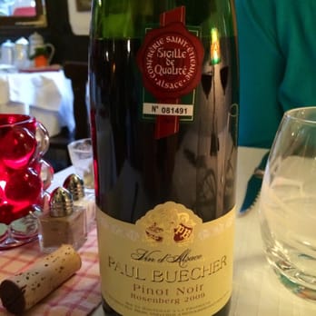 La Table du Brocanteur - The perfect Pinot Noir - French Near Me - Colmar, 68