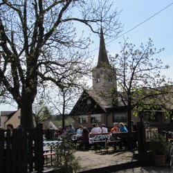 Gasthaus zur goldenen Krone - Der Biergarten