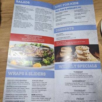 Shooters Sports Grill - Menu - Sports Bars Near Me - Maineville, Ohio Shooters Sports Grill - Menu - Sports Bars Near Me - Maineville, Ohio