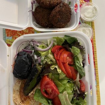 Mini Kabob - Falafel Plate (gluten free version) - Armenian Near Me - Glendale, California Mini Kabob - Falafel Plate (gluten free version) - Armenian Near Me - Glendale, California