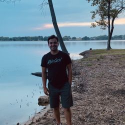 Coldwater Lake - My son standing next to lake Coldwater