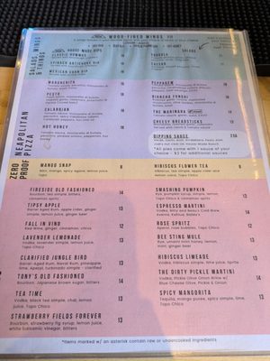 Menu photo 3 Monday Night Brewing - Garden Co. Charlotte, NC