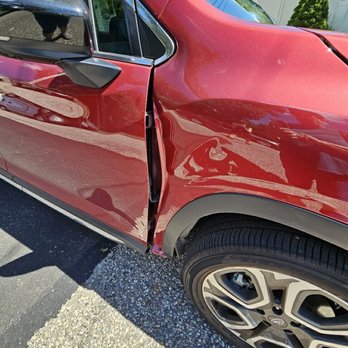 Greg & Bill's Auto Collision and Diagnostic Car Care - 2024 Subaru Ascent after accident - Auto Repair Near Me - Medford, New York