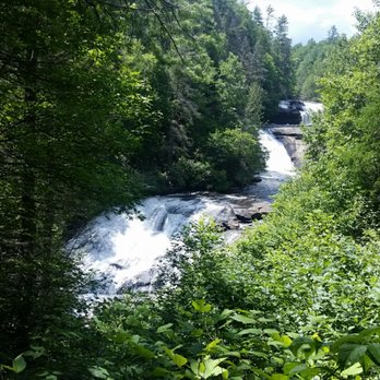 DuPont State Forest - Triple Falls overview. - Hiking Near Me - Cedar Mountain, North Carolina