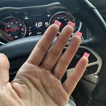 Top Nails - Leftover product coming off the back of my legs - Nail Salons Near Me - Las Vegas, Nevada Top Nails - Leftover product coming off the back of my legs - Nail Salons Near Me - Las Vegas, Nevada