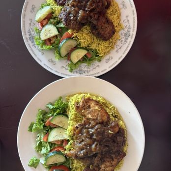 Abigail's Moroccan Cuisine - Saffron Rice with Kefta & Caramelized Onions Saffron Rice with Chicken Breast & Caramelized Onions - Moroccan Near Me - Alameda, California Abigail's Moroccan Cuisine - Saffron Rice with Kefta & Caramelized Onions Saffron Rice with Chicken Breast & Caramelized Onions - Moroccan Near Me - Alameda, California