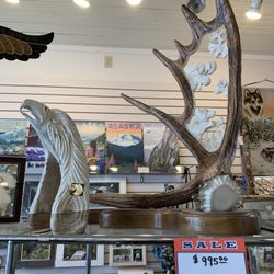 Cedar Chest - Antler art