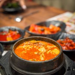 Young Dong Tofu House - Spicy Seafood Tofu Soup
