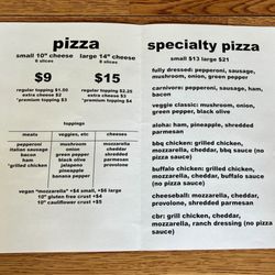 Upper Crust Pizza Company - Menu Center 2