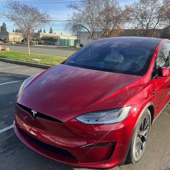 US Royal Auto Center - 2023 tesla x frond end fixed - Body Shops Near Me - Rancho Cordova, California