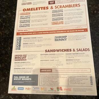 Another Broken Egg Cafe - Menu - Breakfast & Brunch Near Me - Mountain Brook, Alabama Another Broken Egg Cafe - Menu - Breakfast & Brunch Near Me - Mountain Brook, Alabama