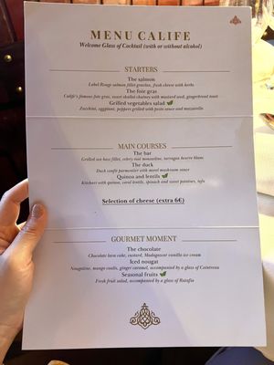 Menu photo 2 Le Calife Paris, 75