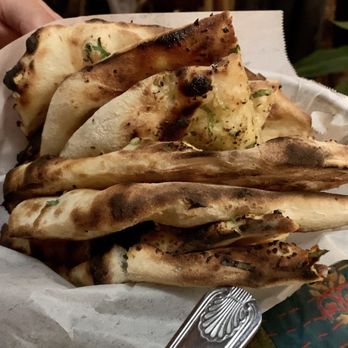 The Taj Cafe - Garlic Naan - Indian Near Me - Ventura, California