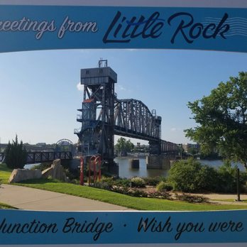 Junction Bridge - It's not even a postcard. But your mother is. - Landmarks & Historical Buildings Near Me - Little Rock, Arkansas