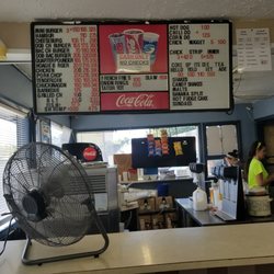 Sandy's Restaurant - Love this place. Fast service and the food is like a classic little diner. Not much room to sit. Burgers are decent size. Shakes are great.