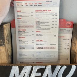 Menu Menu
