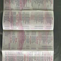 Leung How Chinese Kitchen - Menu obtained 11/2023