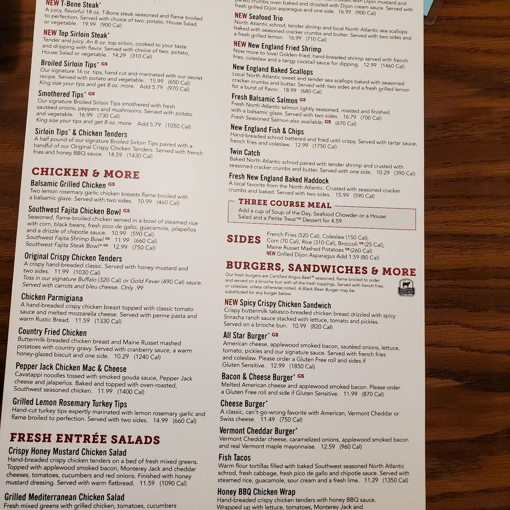 99 Restaurants - Menu - Pubs Near Me - West Lebanon, New Hampshire 99 Restaurants - Menu - Pubs Near Me - West Lebanon, New Hampshire