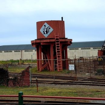 Skunk Train - At the rail yard. - Tours Near Me - Fort Bragg, California