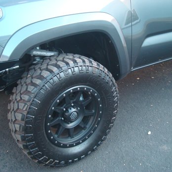 TE Motorsports - Tire and wheel combination that came with the truck. Tires are 285/70/R17 and the wheels are 17x9 backspacing is 5.375 offset +18 will rub - Auto Customization Near Me - Escondido, California TE Motorsports - Tire and wheel combination that came with the truck. Tires are 285/70/R17 and the wheels are 17x9 backspacing is 5.375 offset +18 will rub - Auto Customization Near Me - Escondido, California