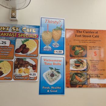 Fort Street Café - Menu - Vietnamese Near Me - Honolulu, Hawaii