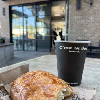 C'est Si Bon Bakery - Chocolate Croissant - Bakeries Near Me - Newport Beach, California