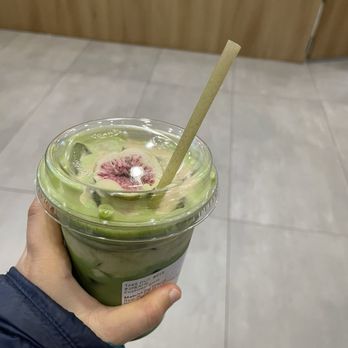 Choji - Fig Cream Matcha - Bubble Tea Near Me - New York, New York Choji - Fig Cream Matcha - Bubble Tea Near Me - New York, New York