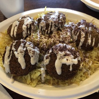 UR Mediterranean Restaurant - Falafel plate over rice - Mediterranean Near Me - Beaverton, Oregon UR Mediterranean Restaurant - Falafel plate over rice - Mediterranean Near Me - Beaverton, Oregon