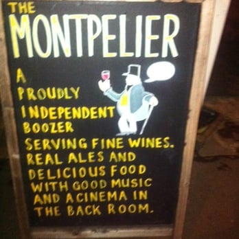 The Montpelier - Cool sign - Gastropubs Near Me - London, XGL