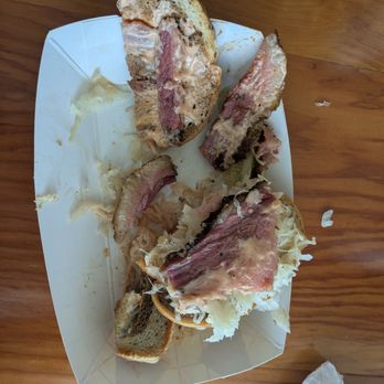 Otherside Deli and Sub - Reuben chunky meat with large fatty areas - Delis Near Me - Austin, Texas Otherside Deli and Sub - Reuben chunky meat with large fatty areas - Delis Near Me - Austin, Texas