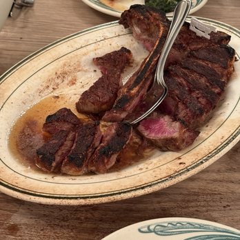 Peter Luger - Porterhouse for two, with several sides, it's more for three. - Steakhouses Near Me - Brooklyn, New York