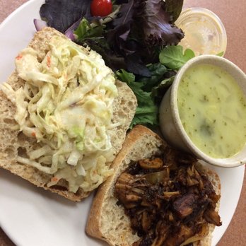 plant power cafe - Such a yummy BBQ sandwich. It's full of flavor and it's all vegetarian! - Juice Bars & Smoothies Near Me - Chattanooga, Tennessee plant power cafe - Such a yummy BBQ sandwich. It's full of flavor and it's all vegetarian! - Juice Bars & Smoothies Near Me - Chattanooga, Tennessee