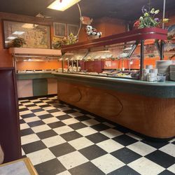 Panda House - Buffet area