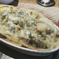 La Ferme du Père François - La tartiflette au bleu de Gex, délicieuse et généreuse !!!