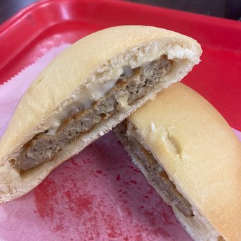 Dreaming Donuts - Sausage patty with cheese. - Donuts Near Me - Owasso, Oklahoma