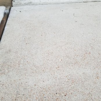 Atlas Foundation Solutions - Uneven slab AFTER mudjacking. - Waterproofing Near Me - Fenton, Missouri Atlas Foundation Solutions - Uneven slab AFTER mudjacking. - Waterproofing Near Me - Fenton, Missouri