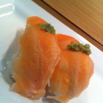 Sushi Shunka - Umi masu (ocean trout) - Sushi Bars Near Me - Costa Mesa, California Sushi Shunka - Umi masu (ocean trout) - Sushi Bars Near Me - Costa Mesa, California